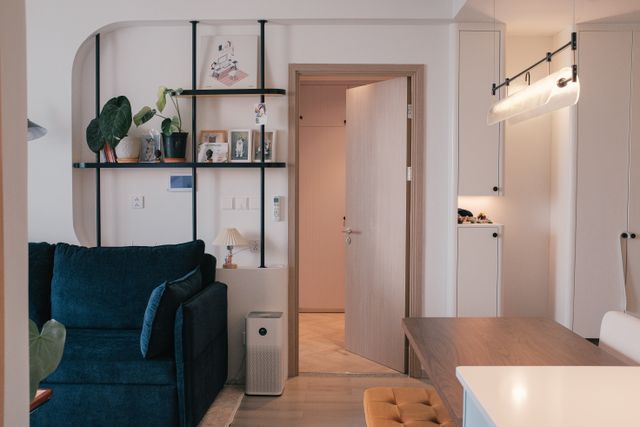modern apartment with stylish decor